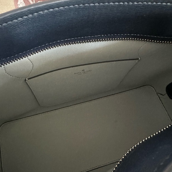 Kate Spade Navy and Cream Striped Purse - Picture 4 of 11